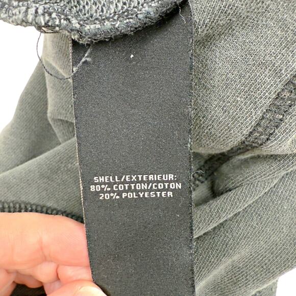 7 for all Mankind Women's MED High Paper Bag Waist Tasseled Distressed Jogger - Picture 6 of 10